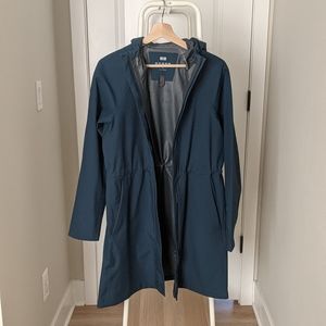 Uniqlo turquoise Raincoat